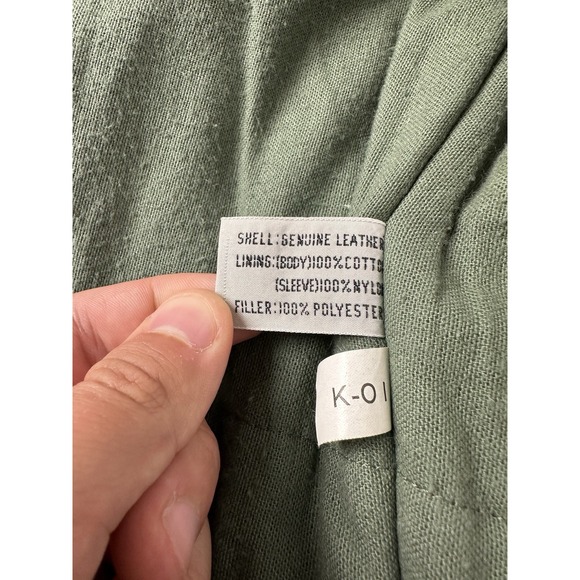 Mens Leather New Zealand Outback Brown Jacket Made in Korea, Size 42 (L/XL) - Picture 6 of 8